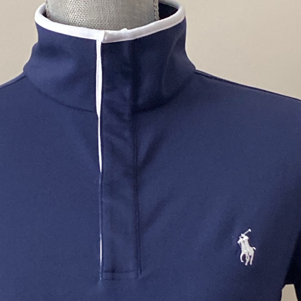 Polo Golf Long Sleeve Top Navy  Size XS